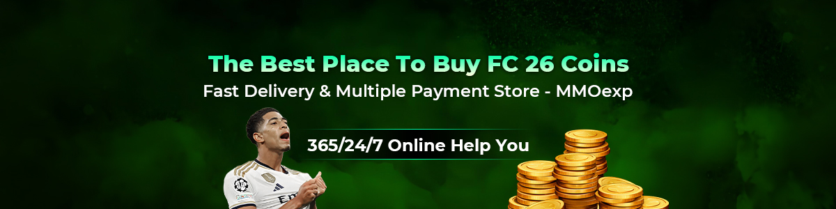 The Best Place To Buy FC 26 Coins Fast Delivery & Multiple Payment Store - MMOexp